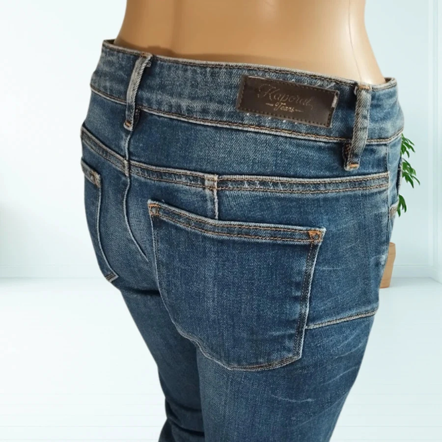Kaporal jeans - demi slim fit (tapered straight) - low waist - stretchy - w26 L32 - – photo 6